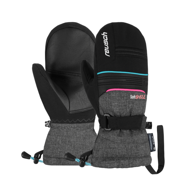 Reusch Kondor R-TEX® XT Junior Mitten 6361518 7005 schwarz pink 1